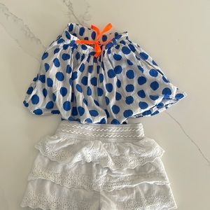 Adorable skirt and skirts! Girls size 5